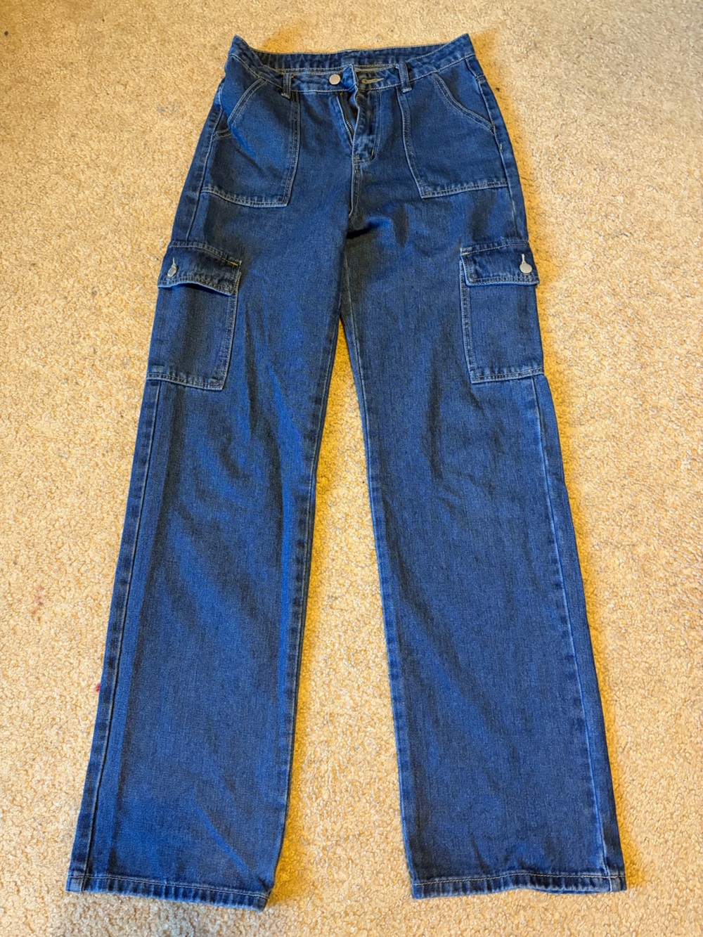 Blue Cargo Jeans